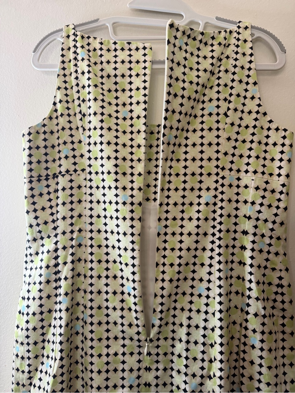 Piazza Sempione Made in Italy Geometric Print Sheath Dress IT 46 US 10 12 - Picture 8 of 8